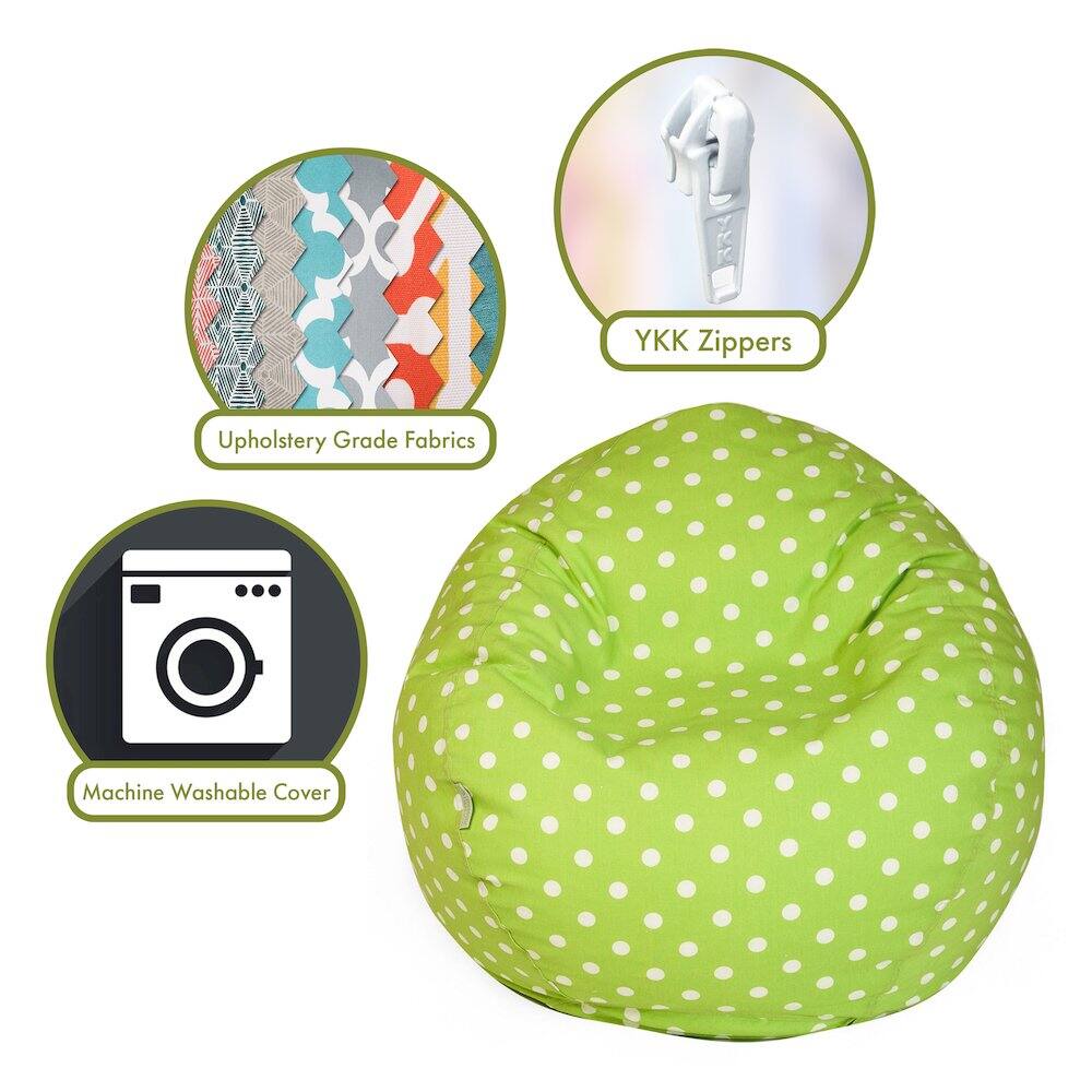 - Upholstery Grade Fabrics
- YKK Zippers
- Machine Washable Cover