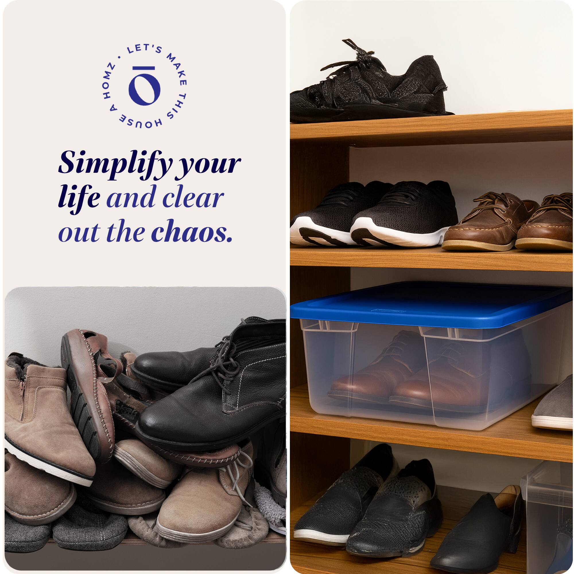 Let's make this house. Simplify your life and clear out the chaos.