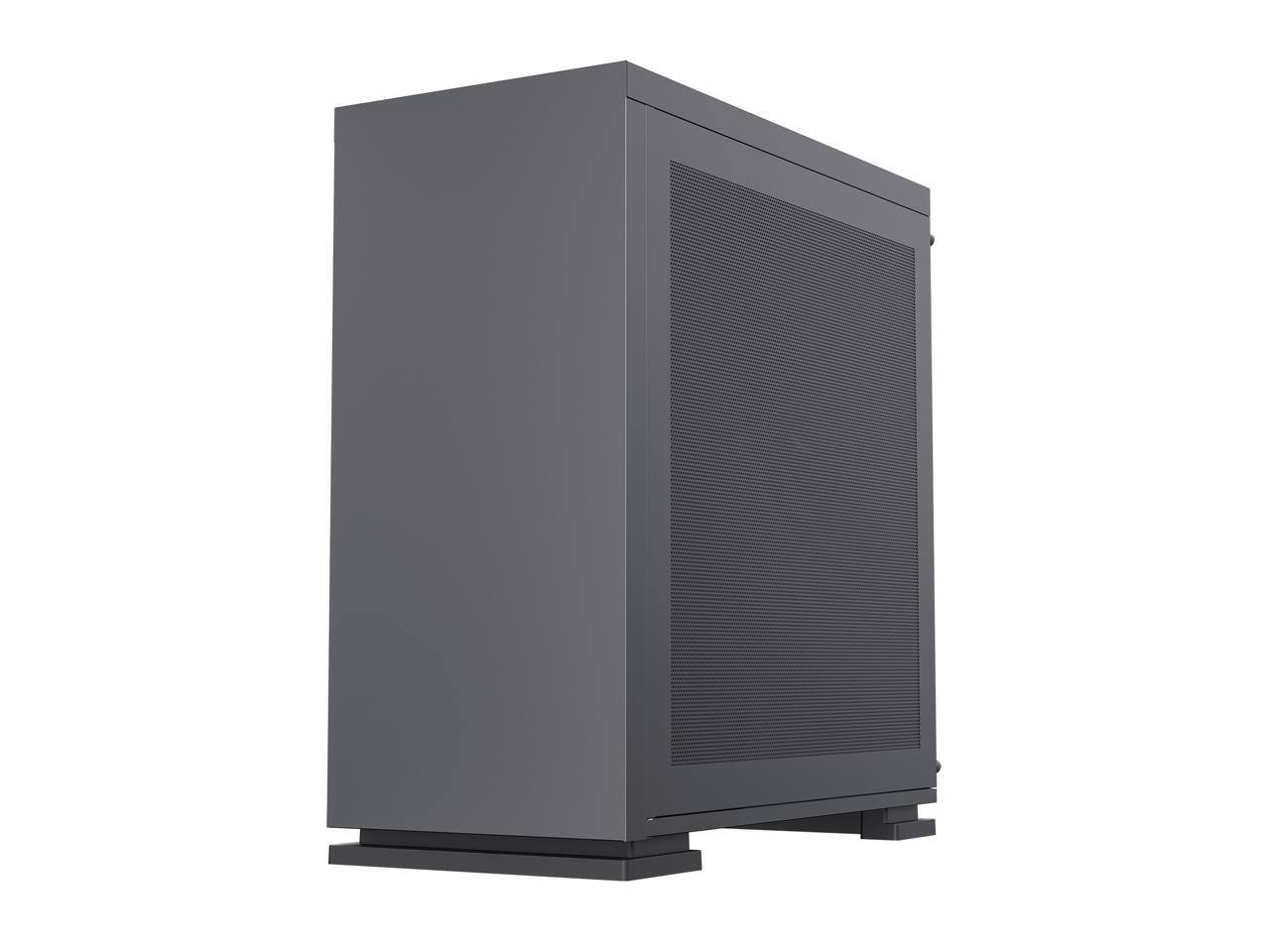 Alt View 3. GAMEMAX - Gamemax M60 Black Steel Micro ATX Tower USB3.0 Computer Case w/ Dual Mesh Side Panels - Black.