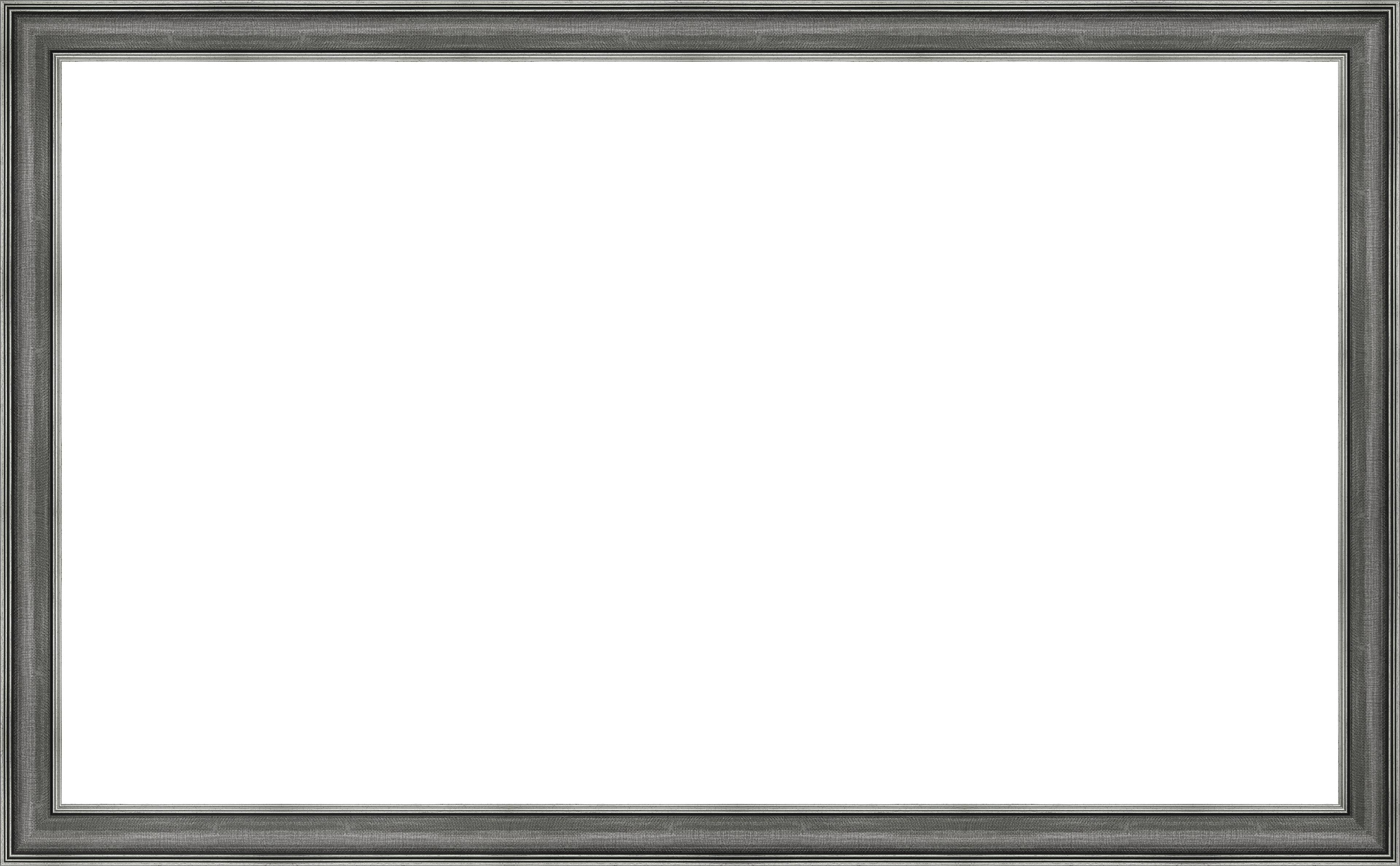 Alt View 13. Deco TV Frames - 32" Slim Bezel for Samsung The Frame TV - Industrial Iron.