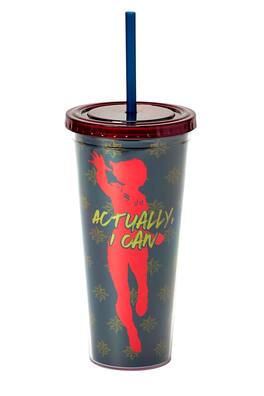 Studios Captain Marvel “Actually I Can” Carnival Cup - Black