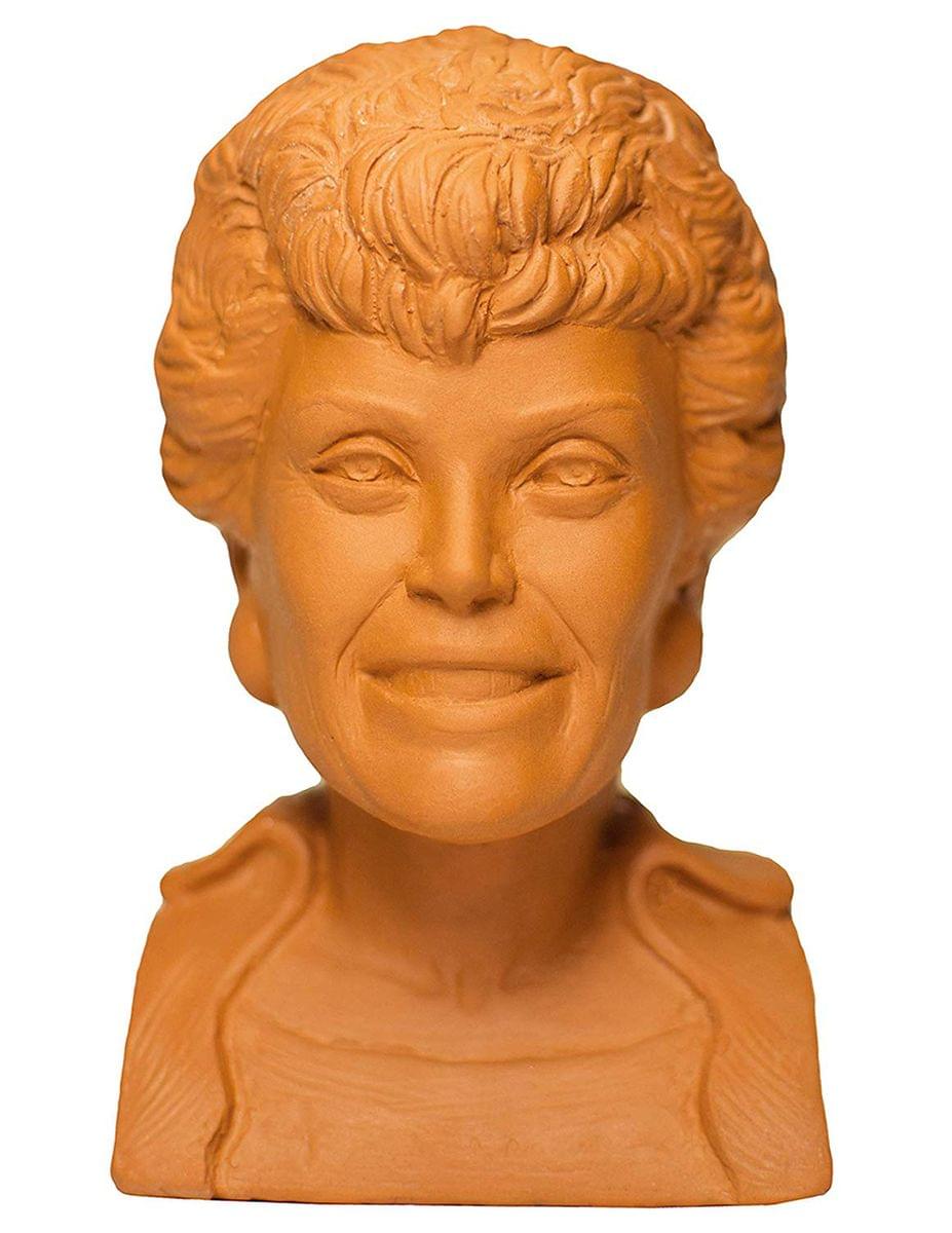 Alt View 10. Joseph Enterprises - Golden Girls Chia Pet Blanche Decorative Pottery Planter - Brown.