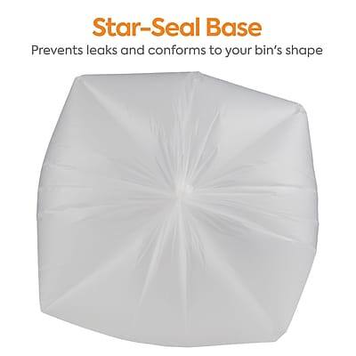 Star-Seal Base  
Prevents leaks and conforms to your bin's shape