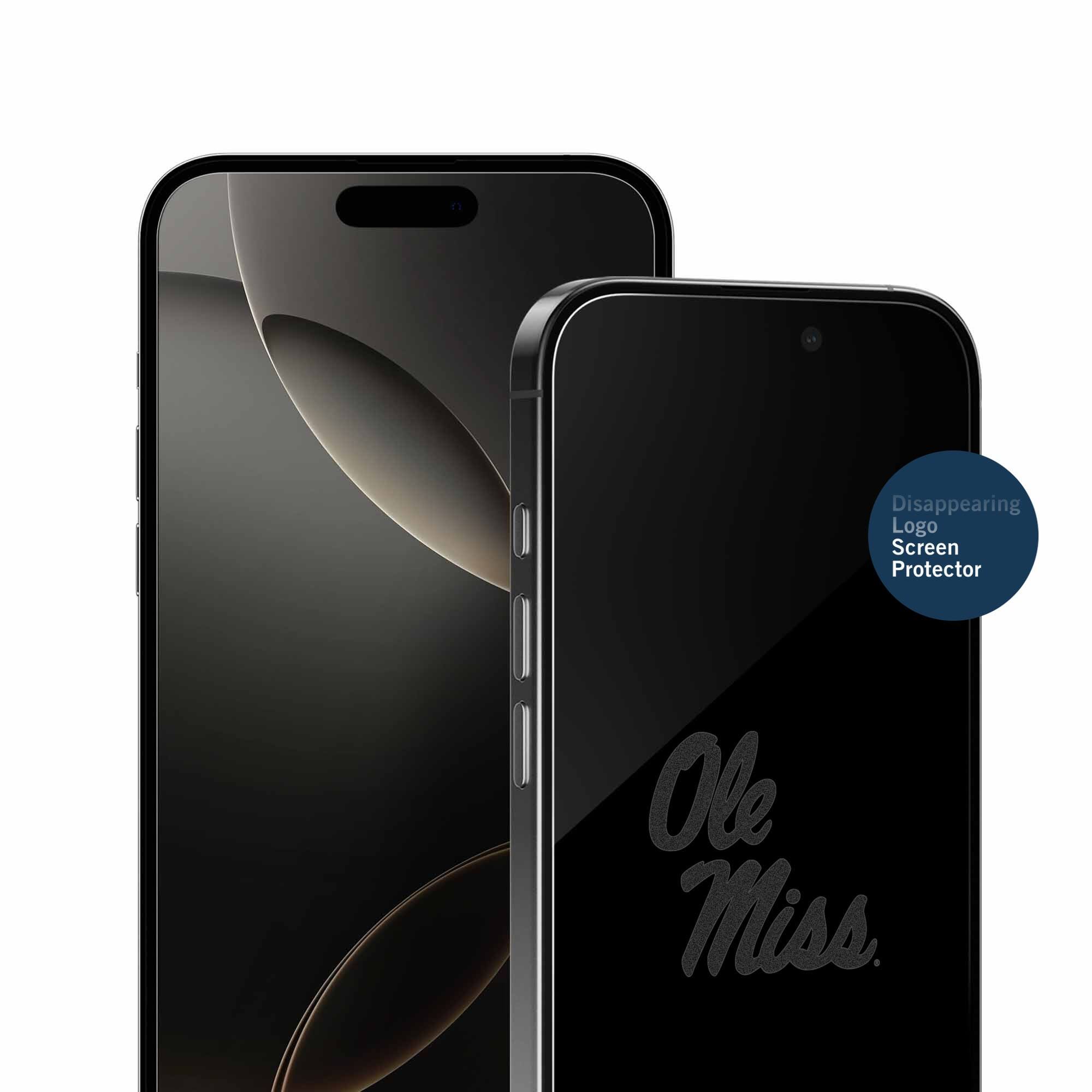Disappearing Logo Screen Protector  
Ole Miss