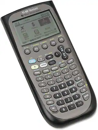 Titanium INSTRUMENTS TI-89 6 TEXAS 2Z7 901/01/57 Gr tornie F1 Grosk Menu Finoncs EEPVO Humeric FUNC TABLE HorS HUTE SHD TBLSET F5 MAIN F8 GRAPH F4 F7 WINDOW F3 F6 Ye F2 F1 PASTE QUIT COPY ESC CUT Ga 2ND A-LOCK APPS DEL CLEAR INS e ALPHA 8 T CATALOG TAN-1 TAN E CUSTOM MODE COS-1 T J HOME Cos SIN SIN-1 Z E D ex J IN Y