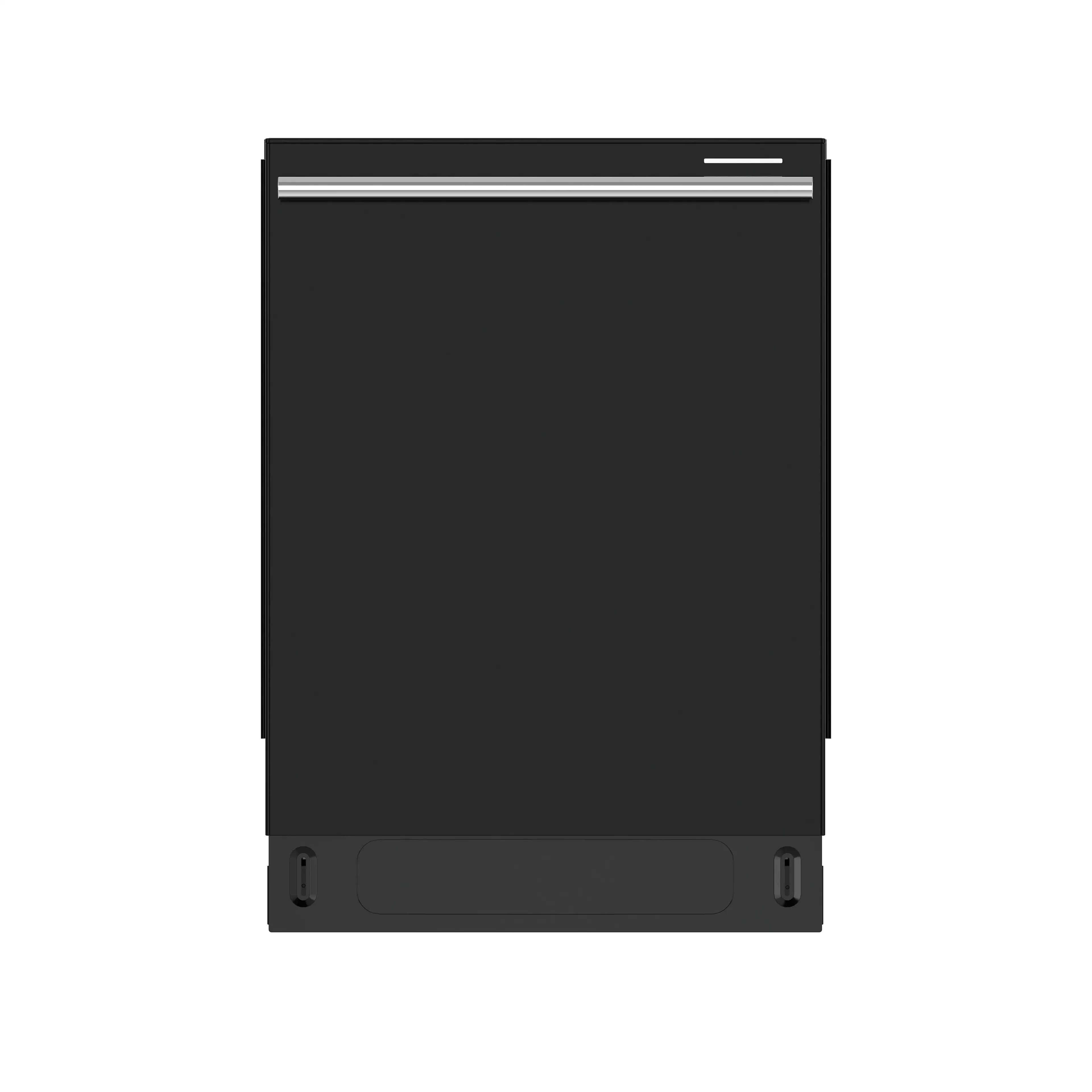 Angle. Forno Appliances - Stella 24" Top Control Built-In Stainless Steel Tub Dishwasher and 44dBA - Black.