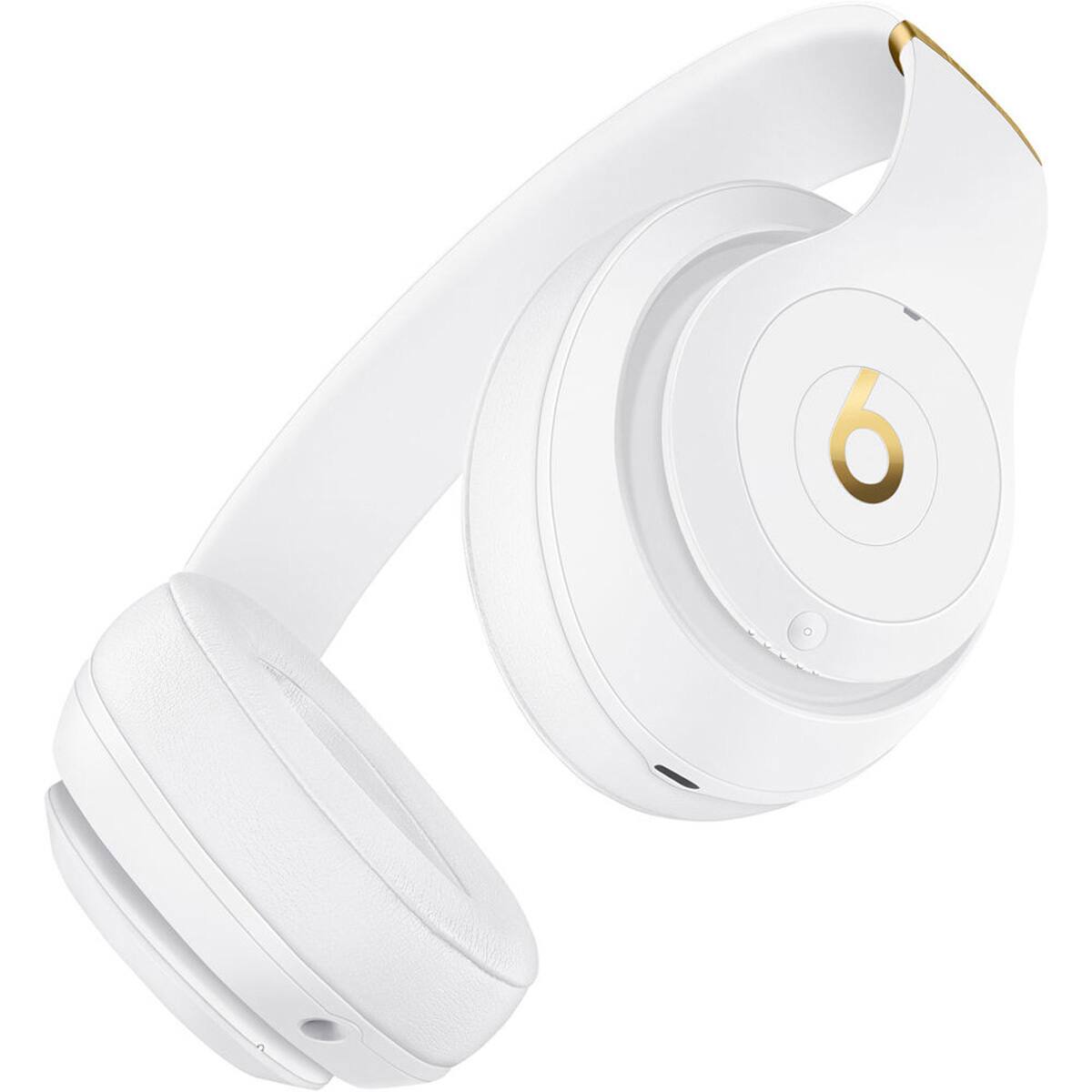 by Dr. Dre Beats Studio3 Wireless Over Ear Headphones White