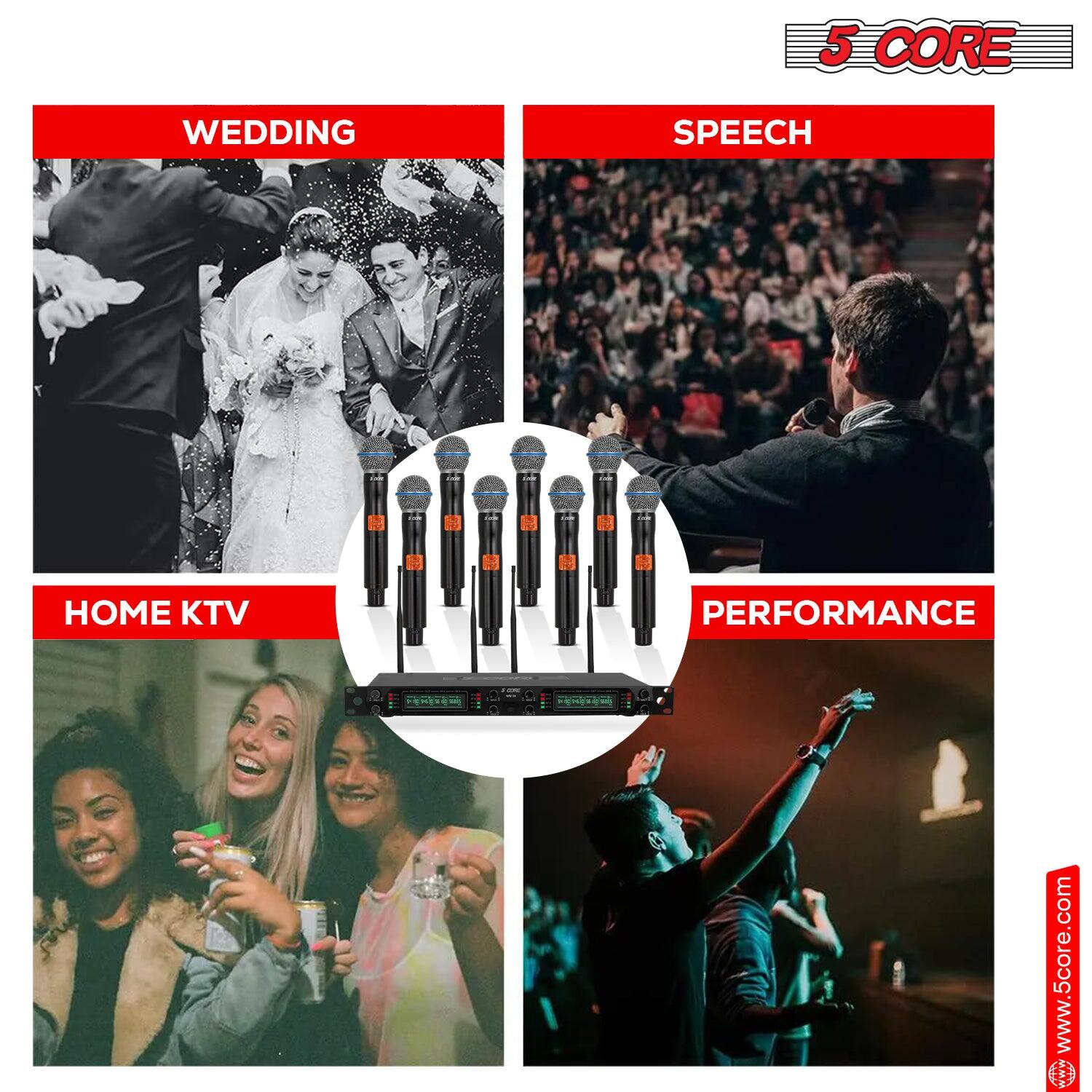 5 CORE, WEDDING, SPEECH, HOME KTV, PERFORMANCE, www.5core.com