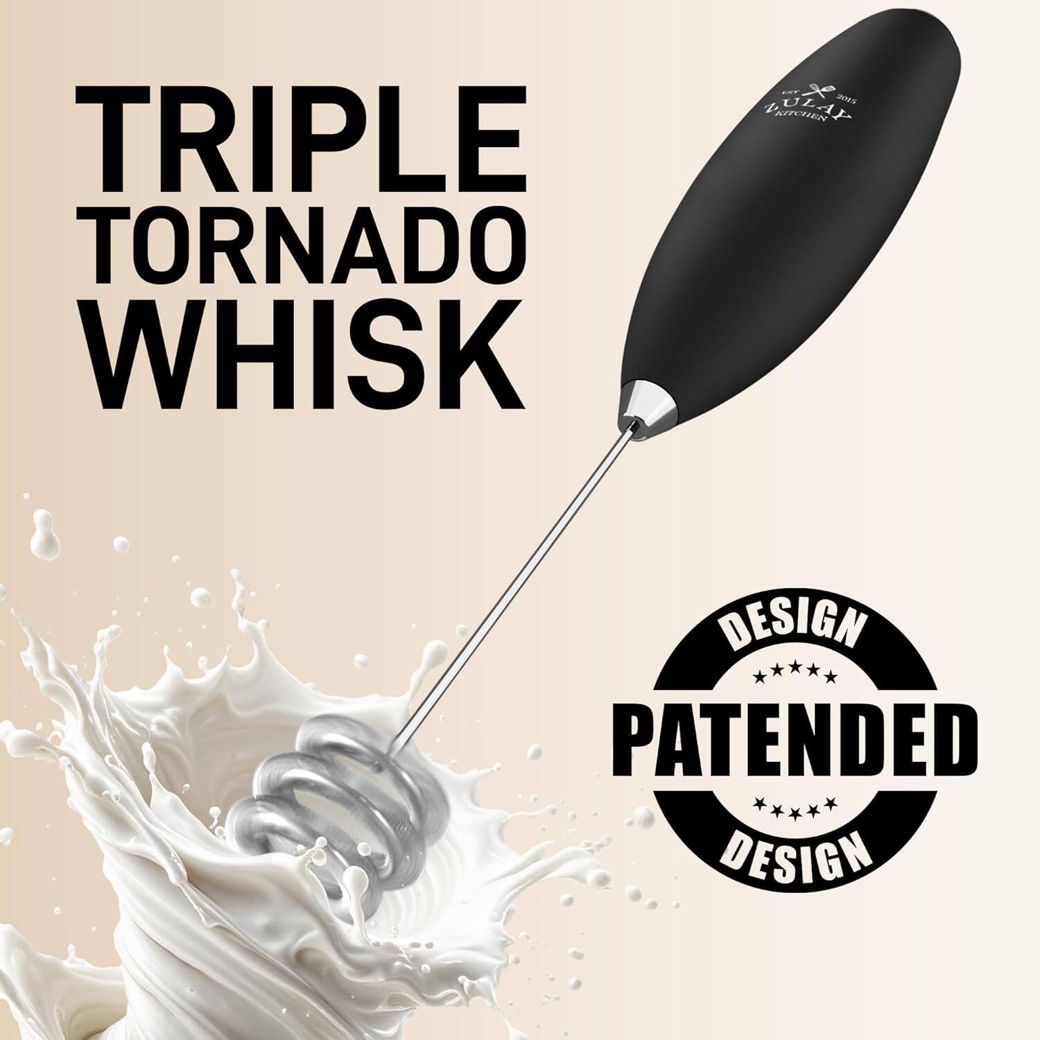 TRIPLE TORNADO WHISK

DESIGN PATENTED DESIGN