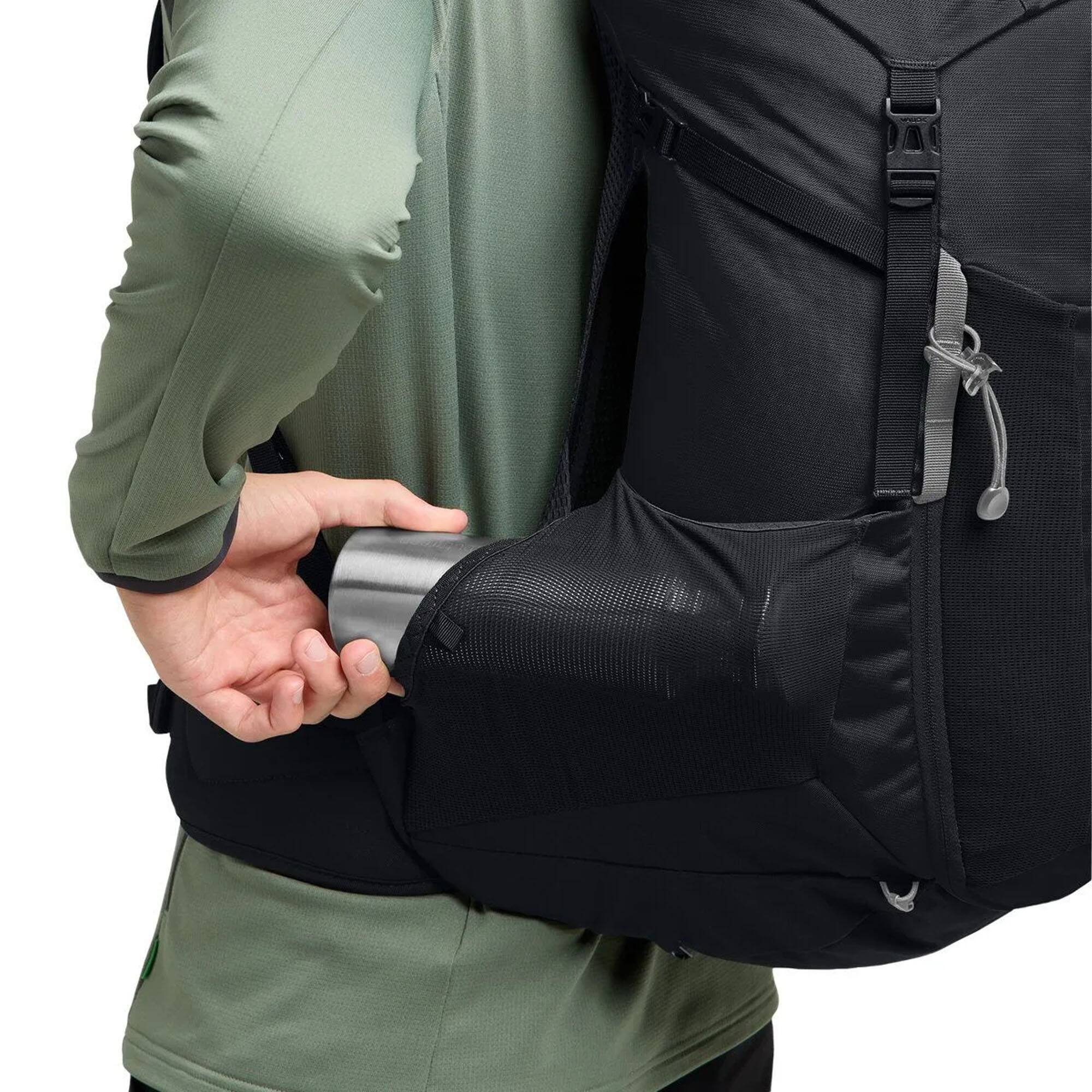 Alt View 5. VAUDE - Vaude Brenta 30 Hiking Backpack - Black - Black.