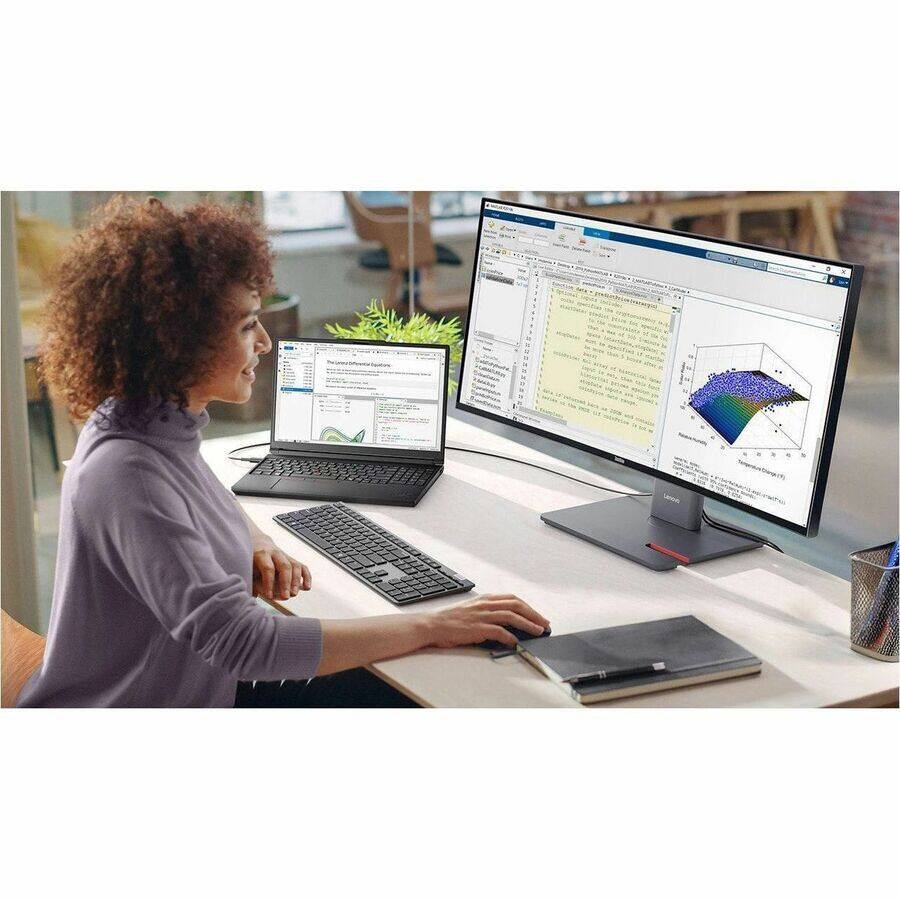 Alt View 1. Lenovo - Lenovo ThinkPad P16 Gen 3 21RQ0018US 16" Mobile Workstation - WUXGA - Intel Core Ultra 7 255HX - 32 GB - 1 TB SSD - Black.