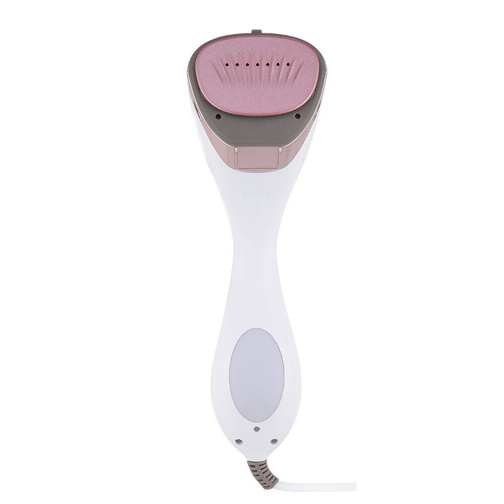 Back. SALAV - Handheld DuoPress Garment Steamer And Iron - ROSE GOLD.