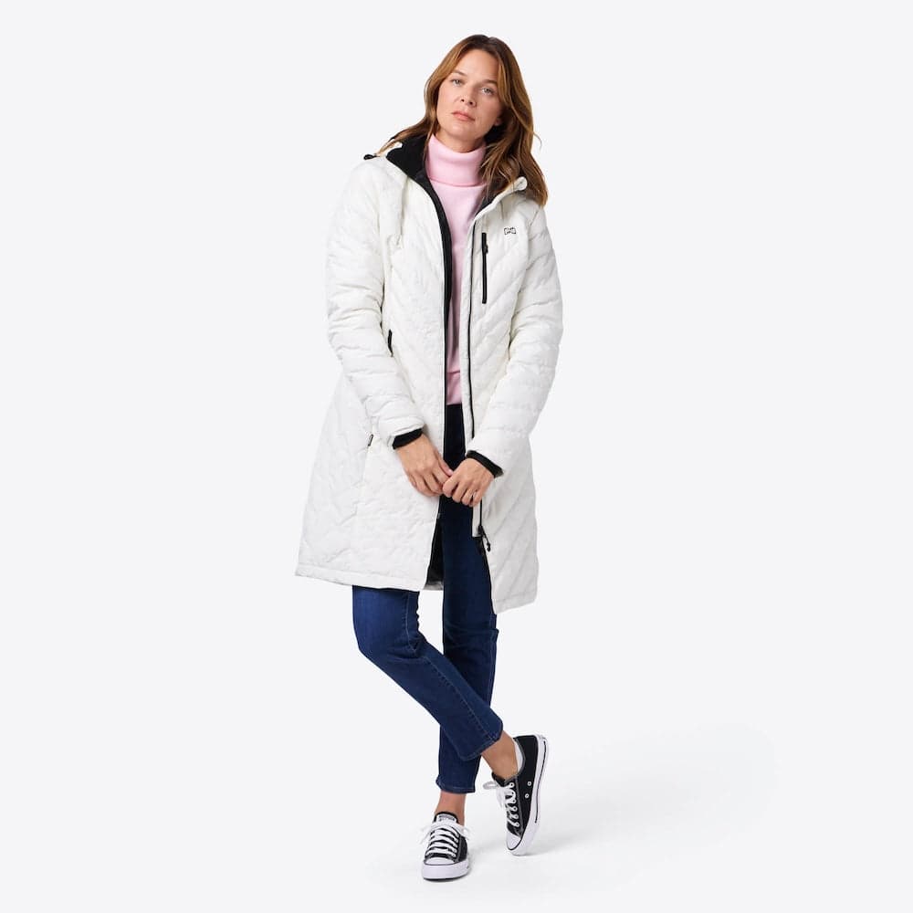 Mobile Warming - Women's Meridian Heated Jacket - Cream