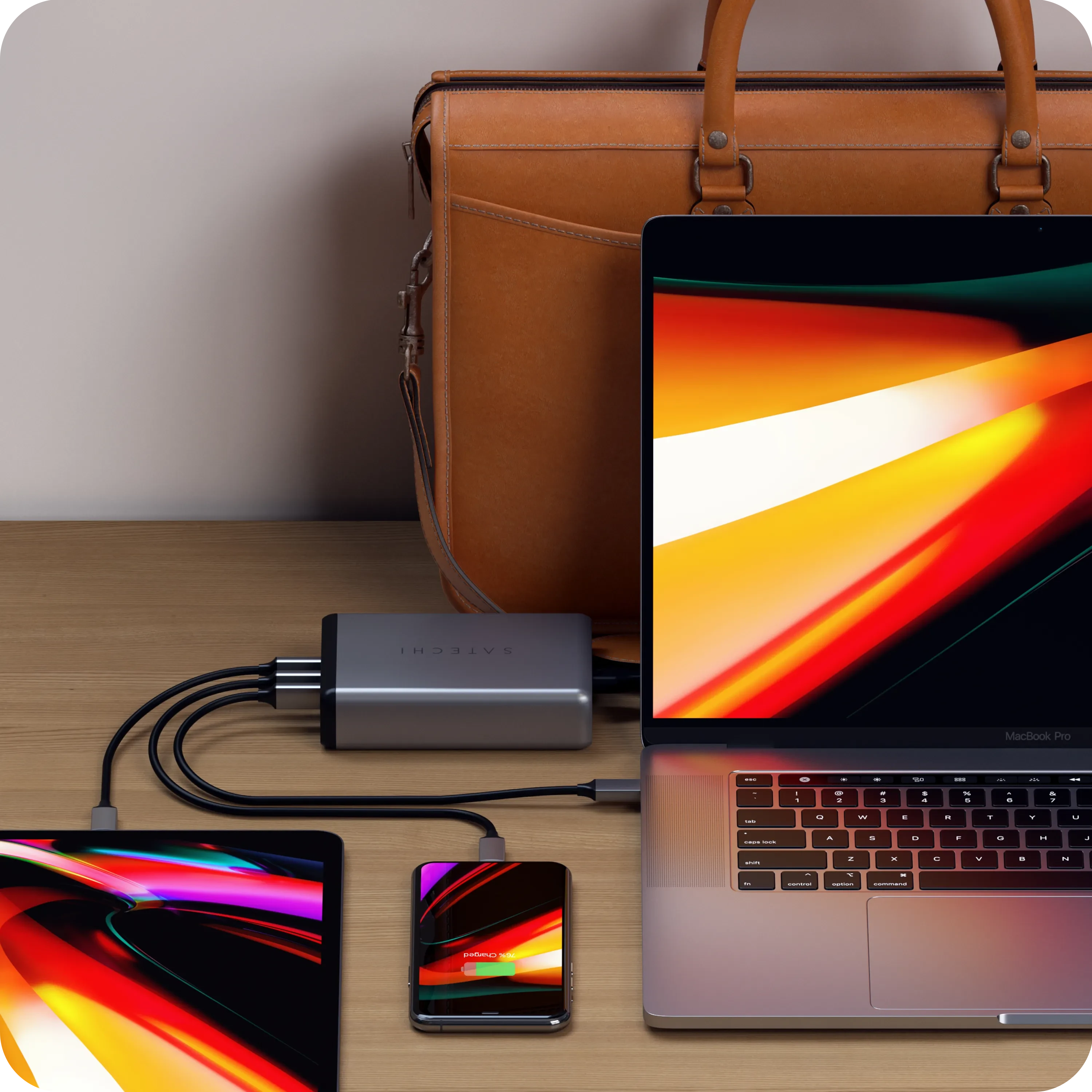 SATECHI MacBook Pro

iPad Pro

iPhone