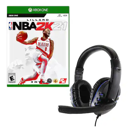 XBOX ONE NBA 2K21 - LILLARD BLAZERS - EVERYONE ESRB - E (Everyone)