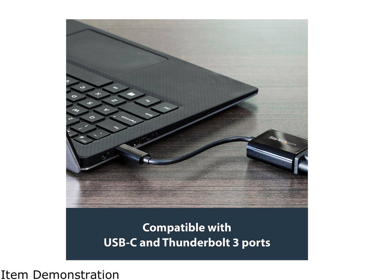 A 2 W D X S 1 M A 2 a 1007 N I Pe i - a t 33 a UN  
Starfect.com Star Toch.com  
Compatible with USB-C and Thunderbolt 3 ports  
Item Demonstration