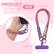 PRODUCT SIZE
2 Pcs x Phone Lanyard
2 Pcs x T Shape Pads
Color: Dark Pink/Purple
0.7cm / 0.28"
16cm / 6.3"
2.6cm / 1.02"
6cm / 2.36"