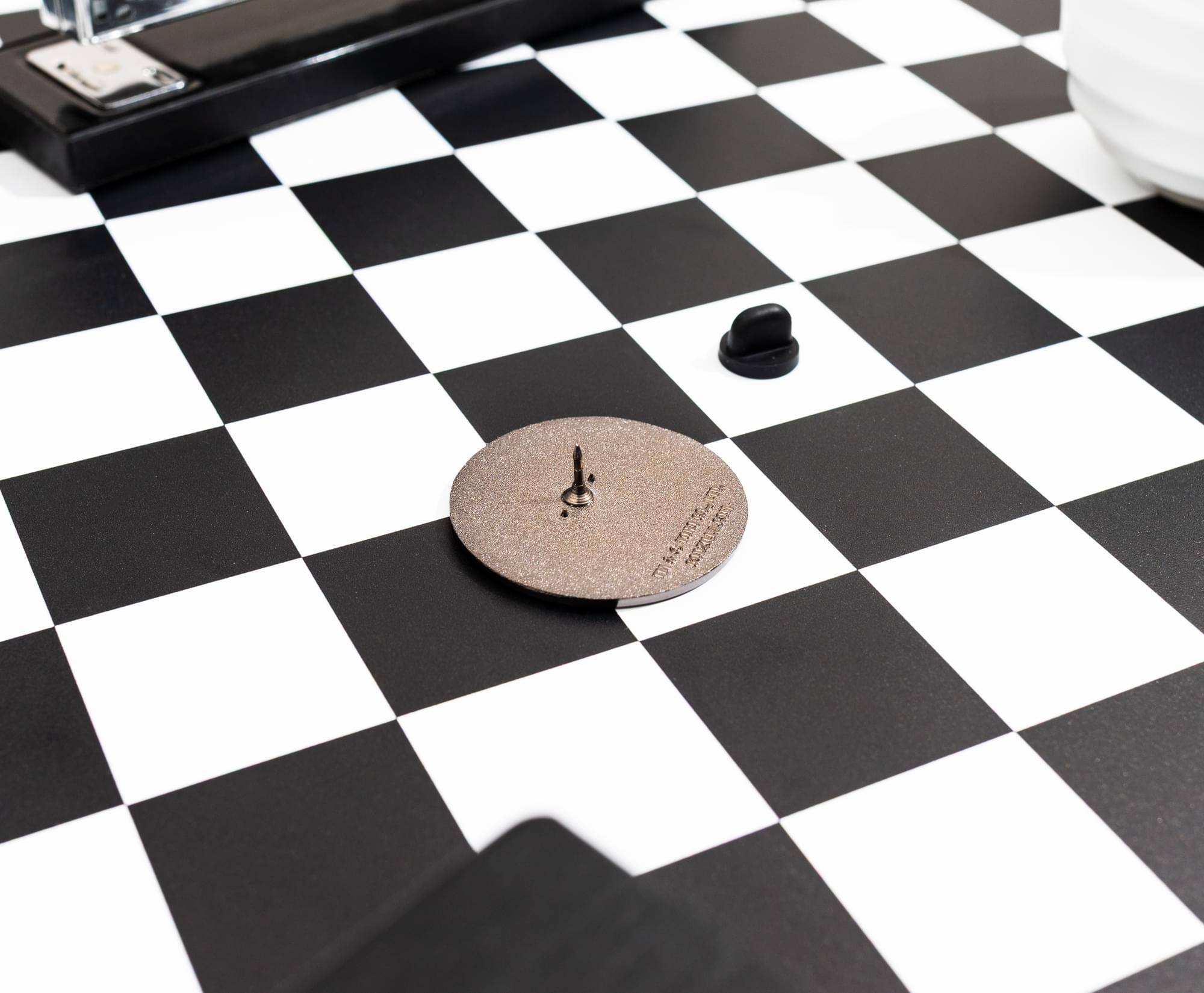 Alt View 3. SalesOne LLC - Godzilla, Mothra, and Rodan Chibi Round Enamel Pin - Multi-Colored.