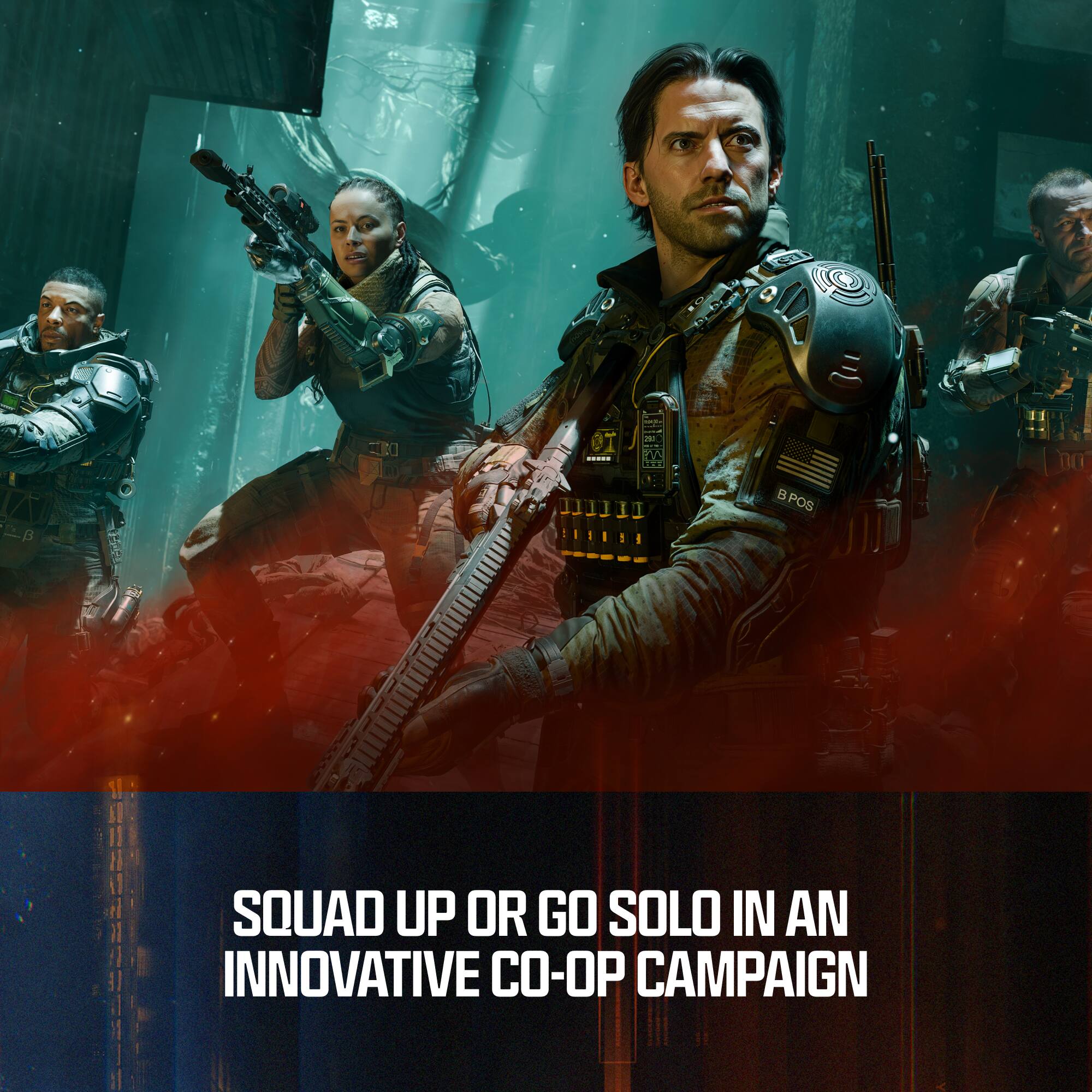 SQUAD UP OR GO SOLO IN AN INNOVATIVE CO-OP CAMPAIGN