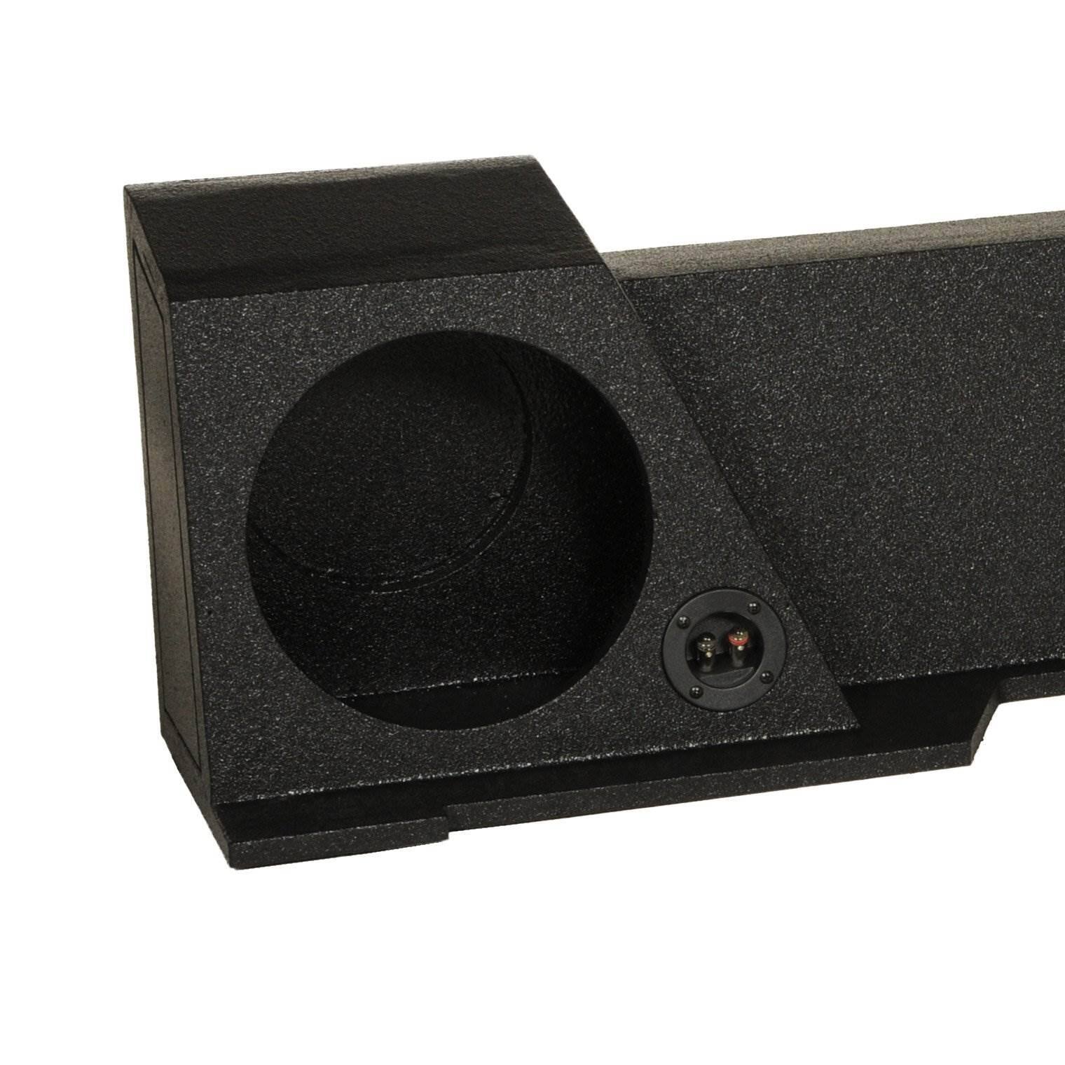 Alt View 5. QPower - QPower Dual 10" Sub Box for Chevy Silverado XCab and GMC Sierra XCab 2007-2013.