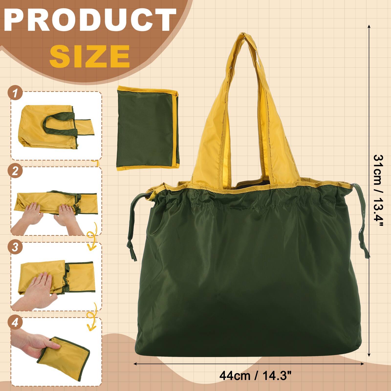 PRODUCT SIZE

1. 31cm / 13.4"
2. 44cm / 14.3"