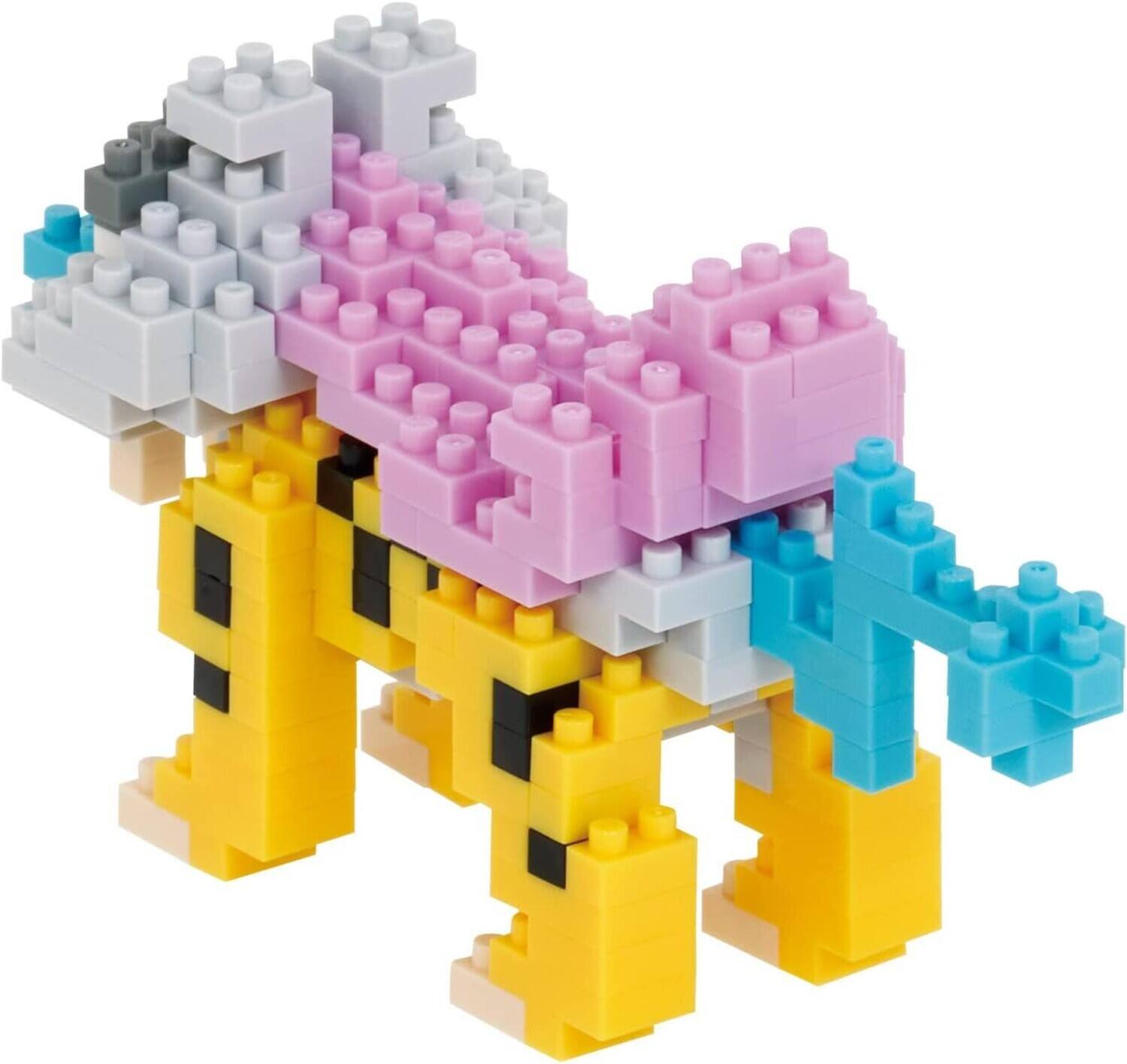 Alt View 1. PopMarket - Nanoblock - Pokemon Series - Raikou Building Kit   - Collectibles - Multicolor.