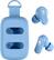 Angle. Skullcandy - Dime 3 True Wireless In-Ear Earbuds - Preppy Blue.