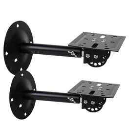 5 CORE - 5Core Speaker Wall Mount Rotatable Angle Universal Large Bookshelf Mounting Bracket - Black