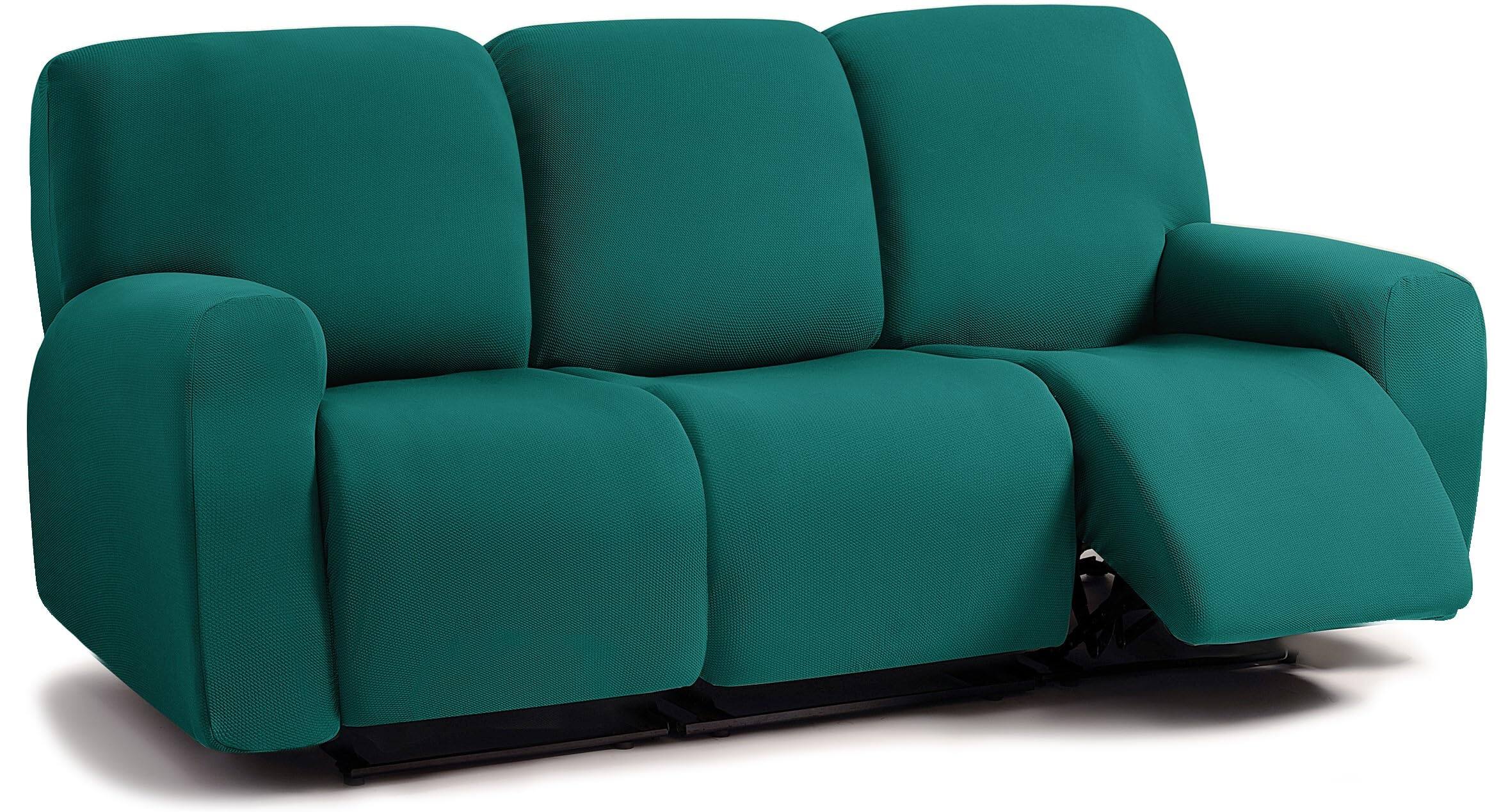 Deep Teal 3 Seater Recliner Cover
