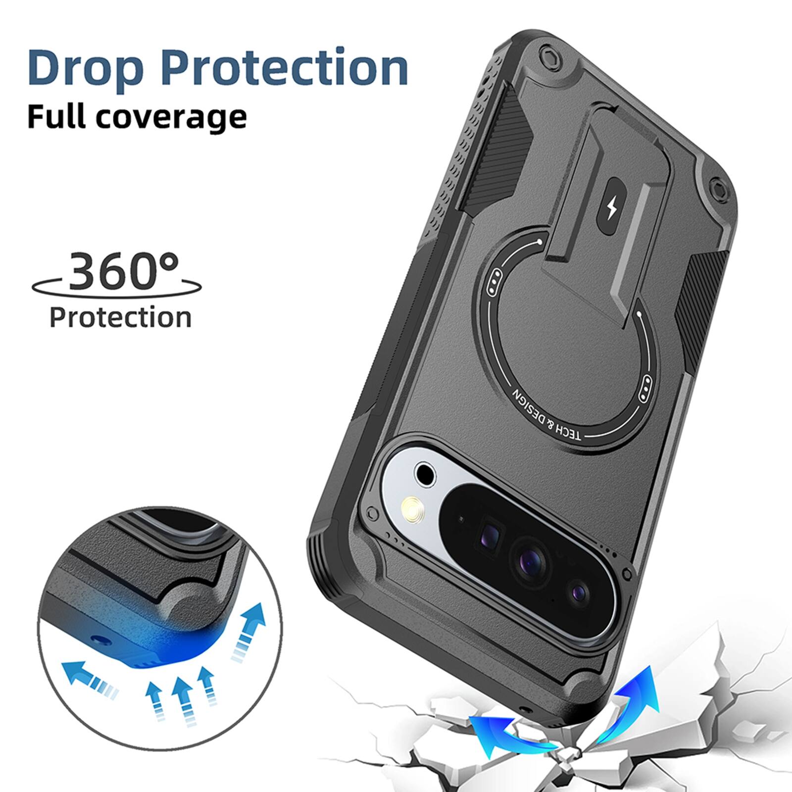 Drop Protection  
Full coverage  
360° Protection