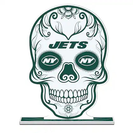 Front. UPI Marketing - 10" Sugar Skull Standee - Multicolor.