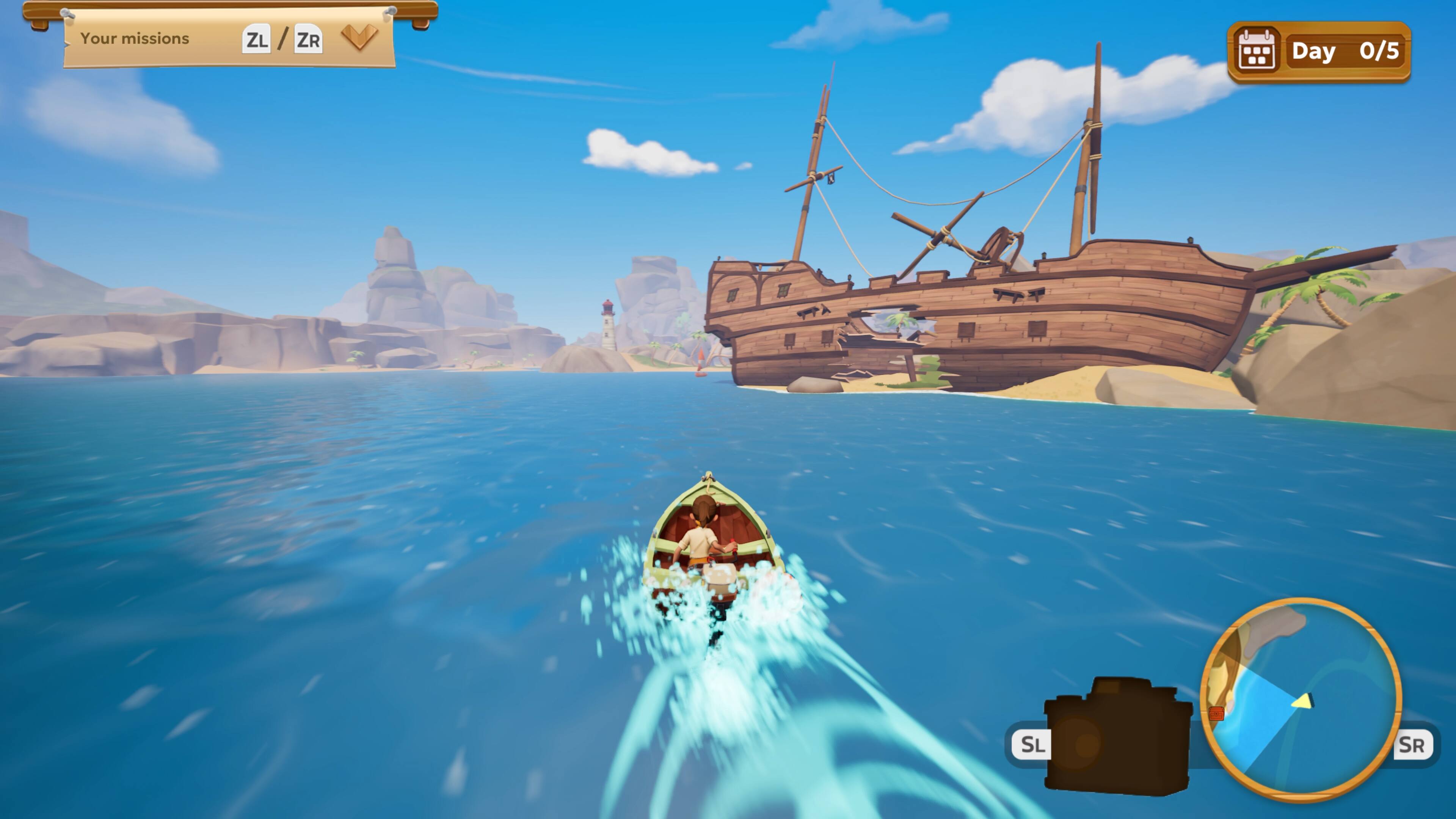 Your missions ZL / ZR Day 0/5 SL SR