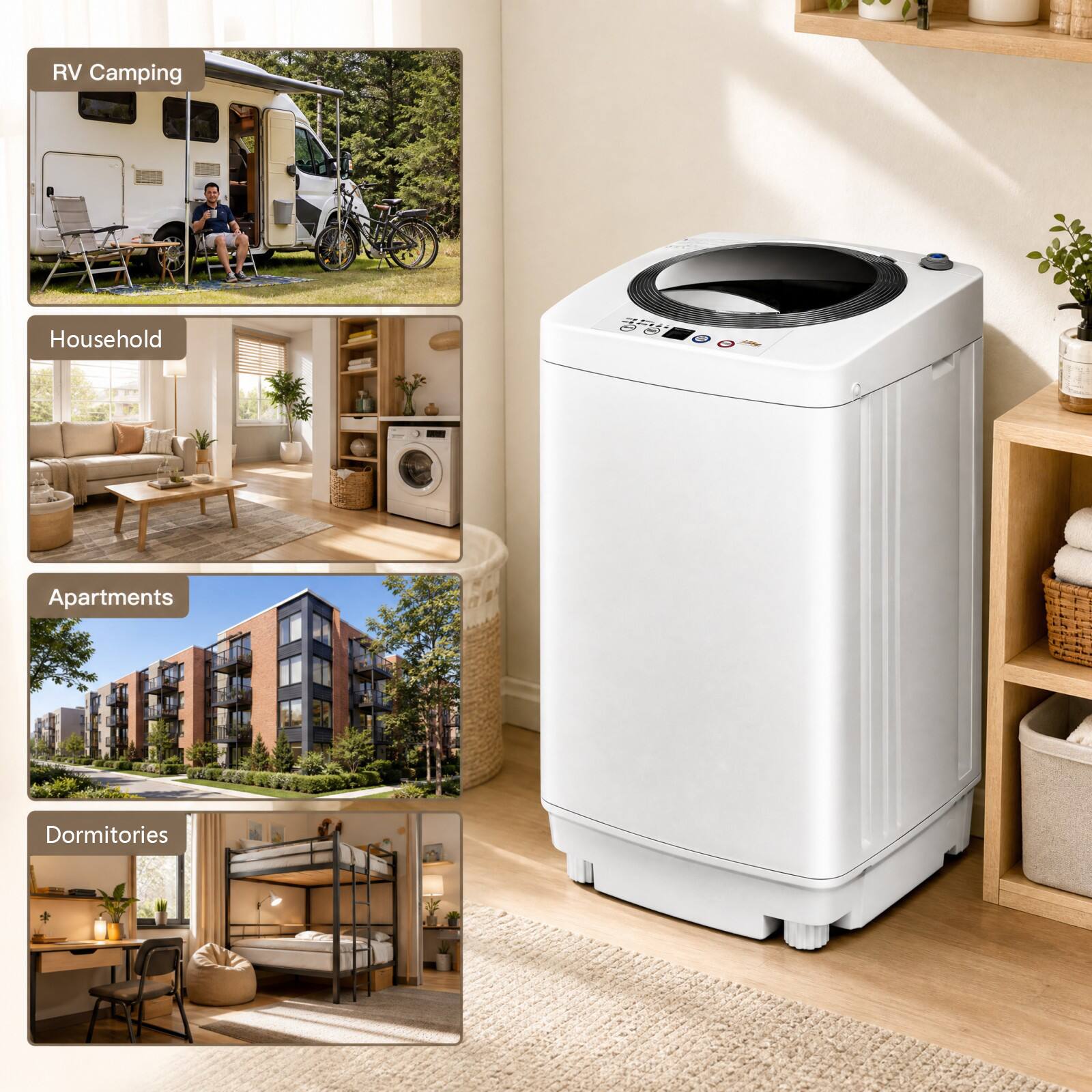 RV Camping  
Household  
Apartments  
Dormitories
