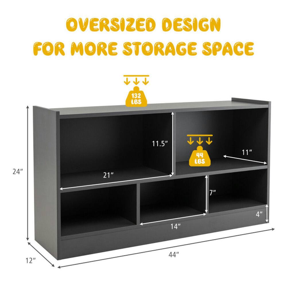 Oversized design for more storage space  
132 lbs  
24" x 21" x 11.5"  
44 lbs  
11" x 7" x 14"  
4"  
12"  
44"