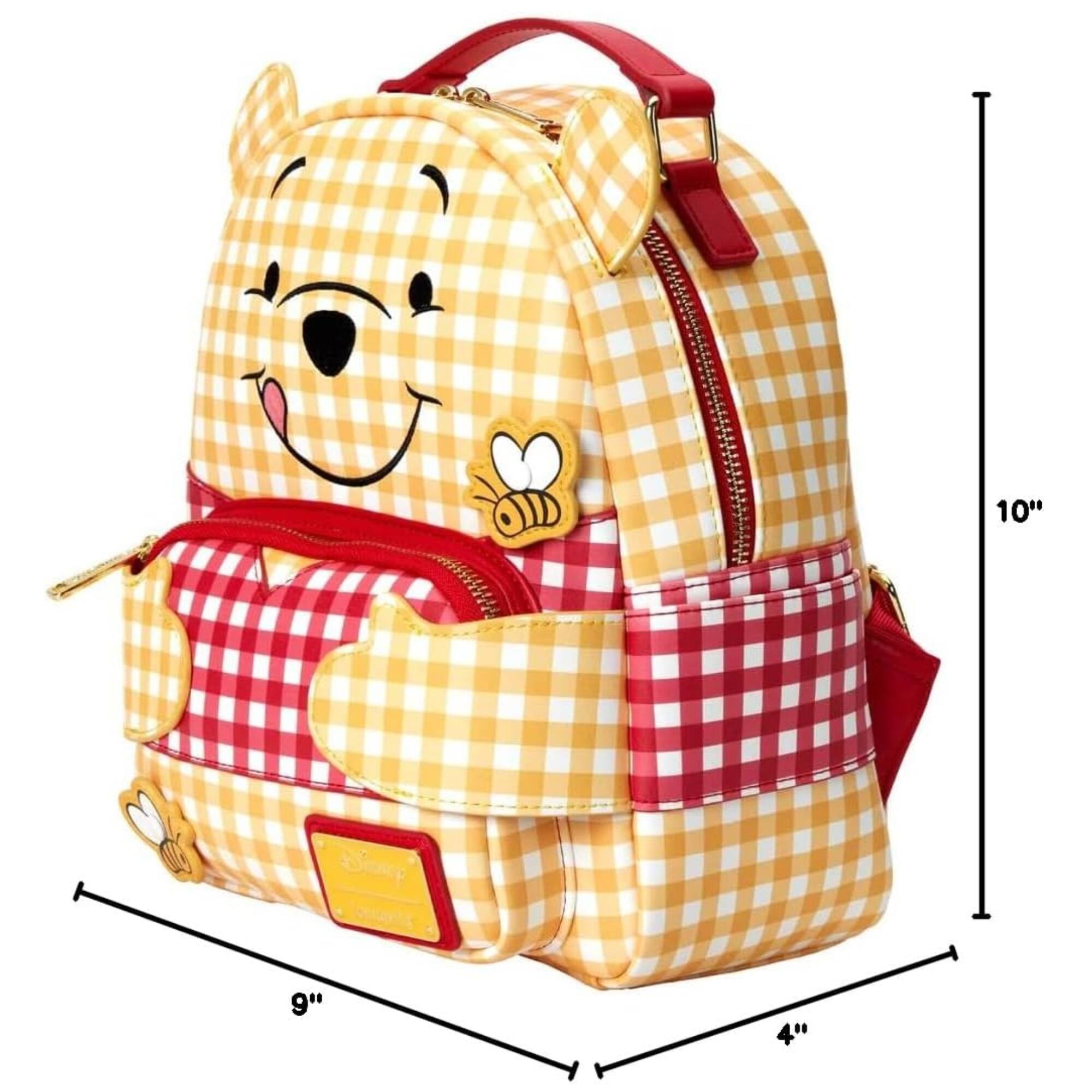 Alt View 1. LoungeFly - Loungefly DisneyWinnie The Pooh Gingham Mini Backpack - Multicolored.