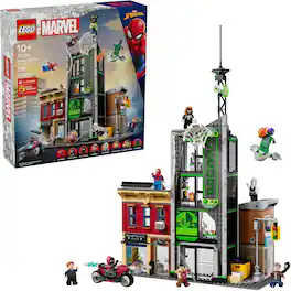 LEGO - Marvel Spider-Man vs. Oscorp Building Toy 76324
