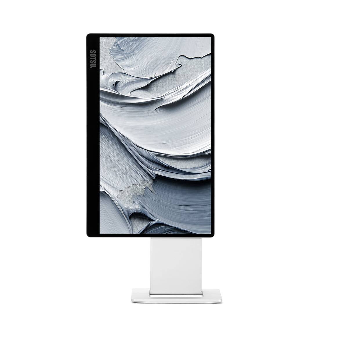 Back. SOTSU - SOTSU Base Stand for 14" Portable Monitor - Silver - Silver.