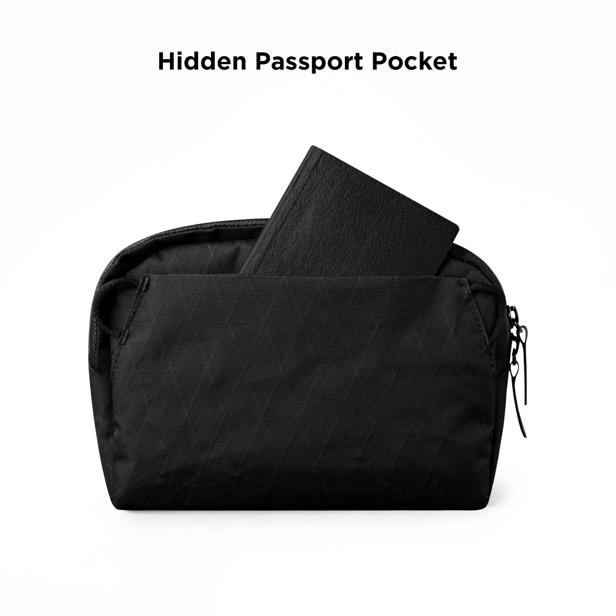 Hidden Passport Pocket