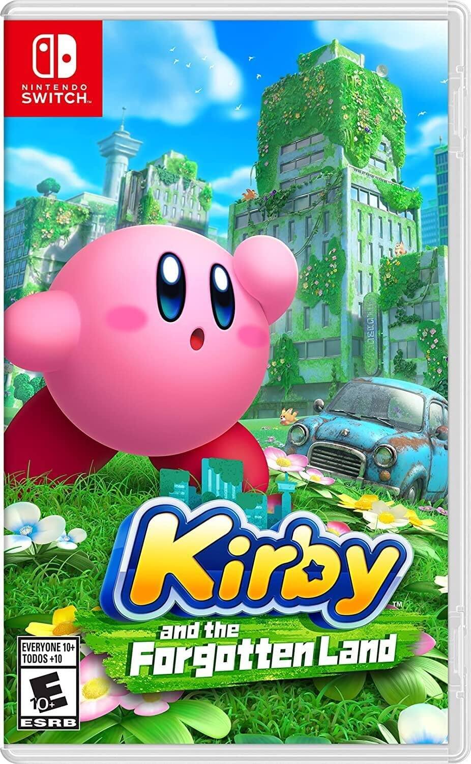 NINTENDO SWITCH Kirby and the Forgotten Land EVERYONE 10+ TODOS +10 ESRB 10+ - E10+ (Everyone 10+)
