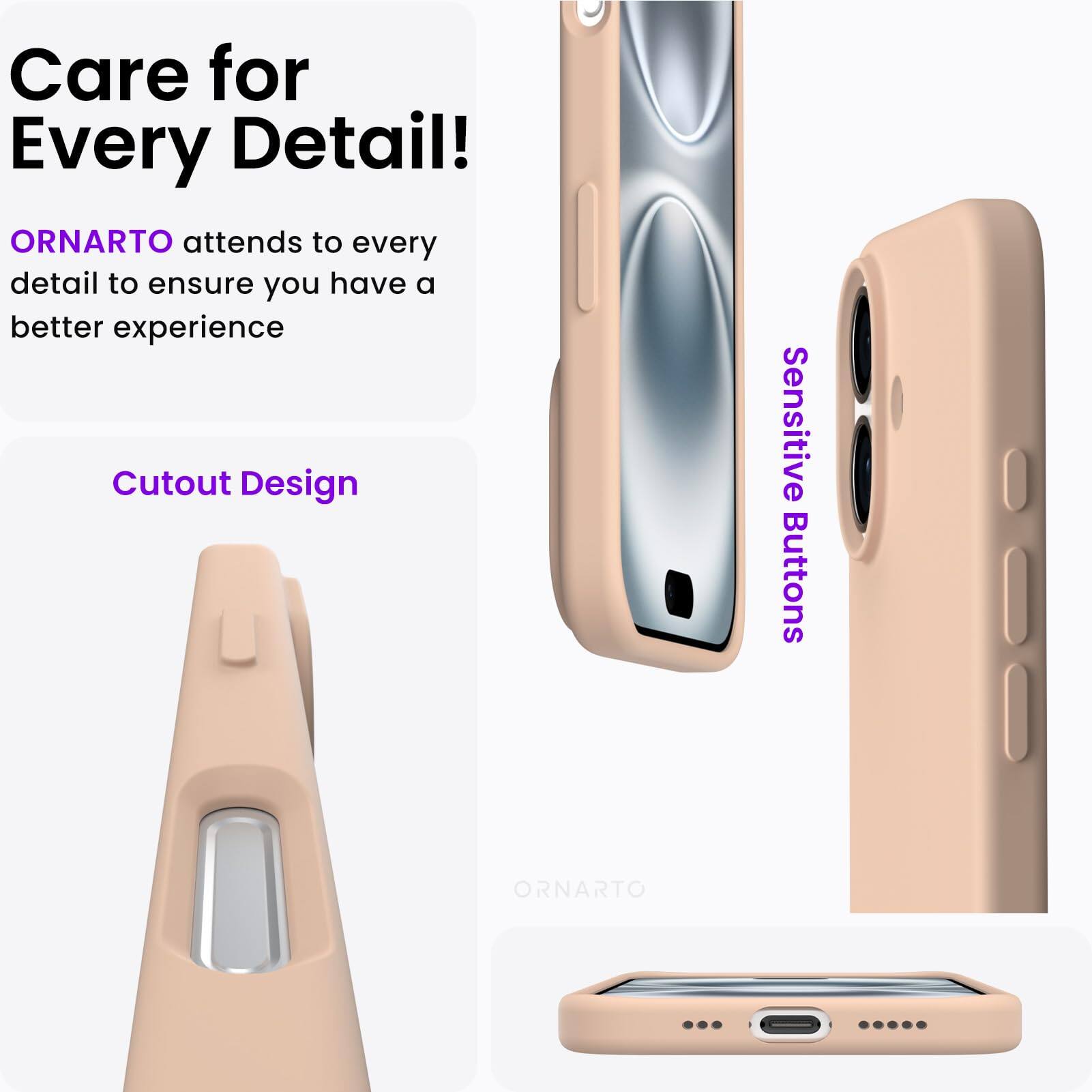 Care for Every Detail!

ORNARTO attends to every detail to ensure you have a better experience

Cutout Design

Sensitive Buttons