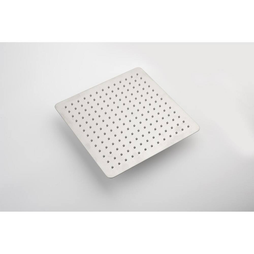 Back. JUJABU - 12" Rain Shower Head Systems Wall Mounted Shower Brushed Nickel - Brushed Nickel.