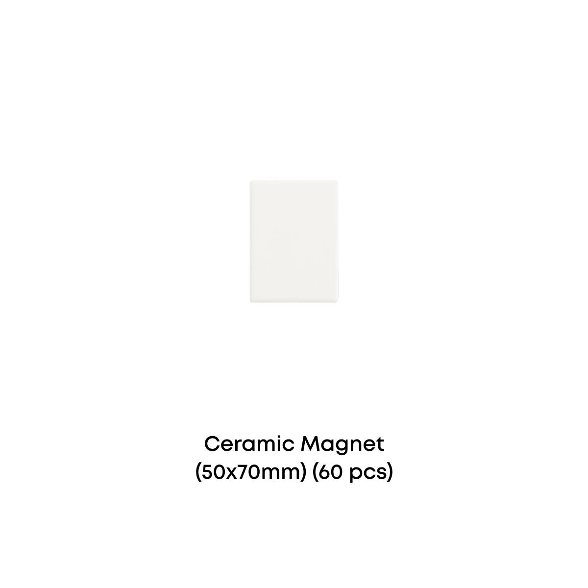Ceramic Magnet (50x70mm) (60 pcs)