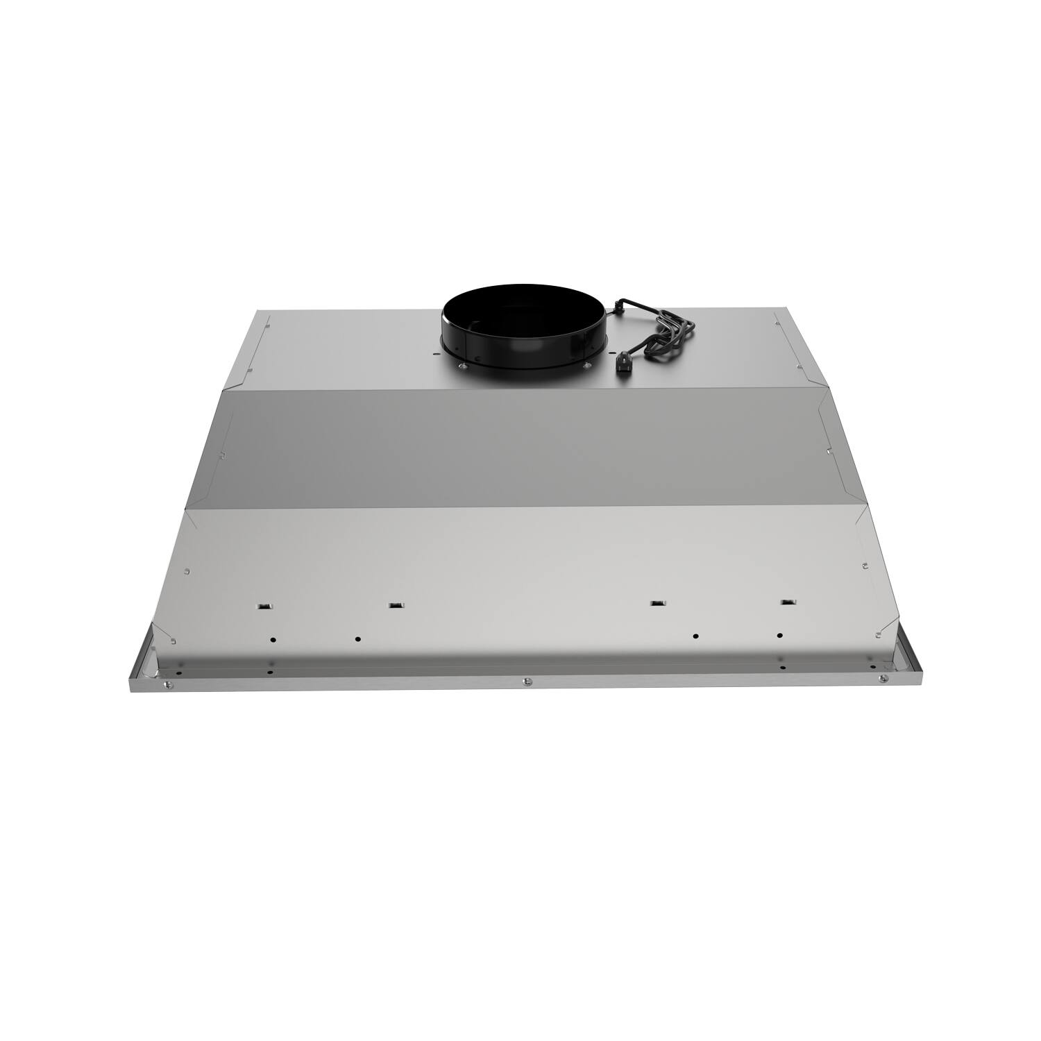 Alt View 4. Thor Kitchen - 28 Inch Convertible Range Hood Insert in Stainless Steel - Stainless steel.