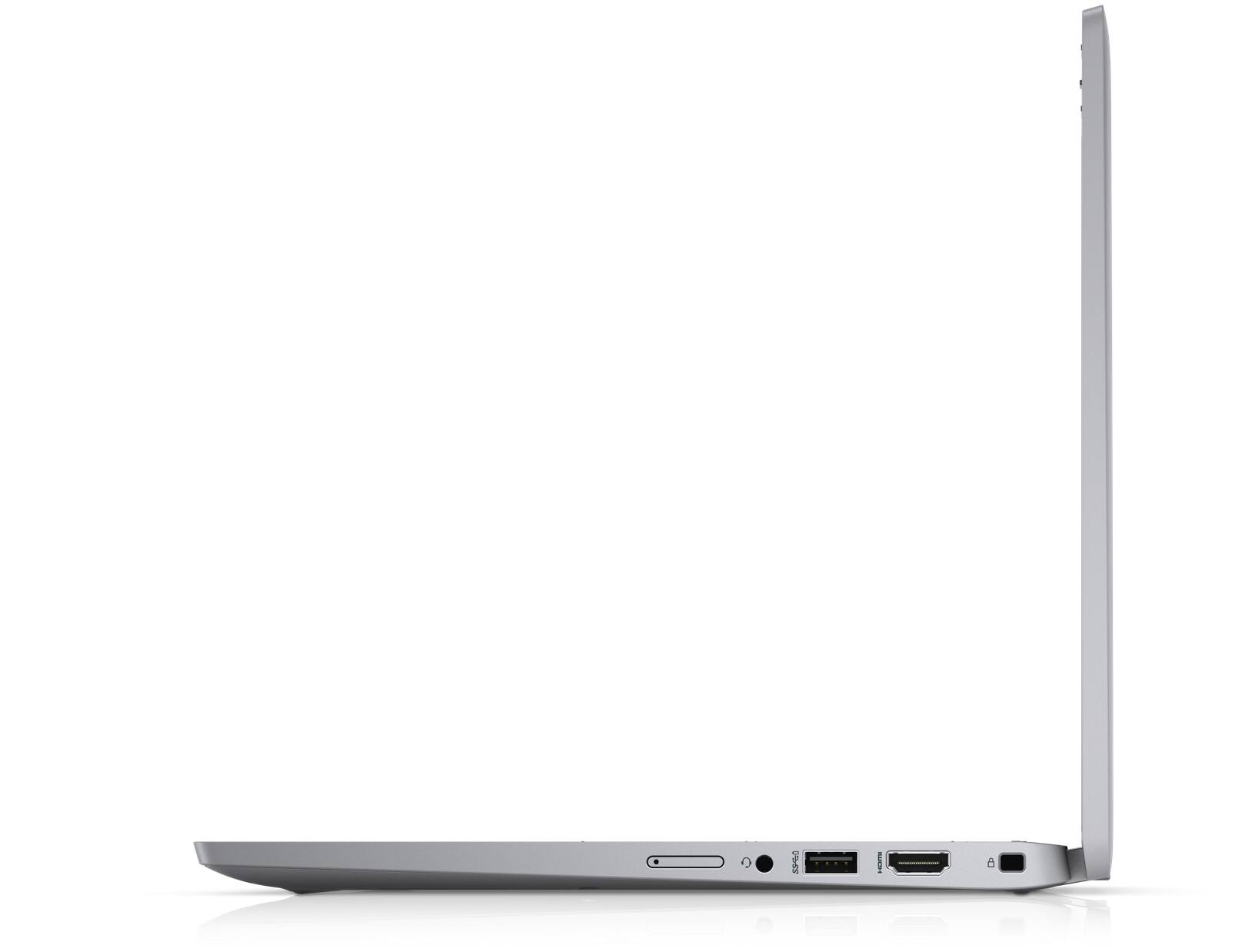 Back. Dell - Latitude 5320 Laptop PC | Intel Core i7-11th Gen | 16GB RAM | 512GB NVMe | Windows 11 Pro | Webcam | Backlit Keyboard. - Silver.