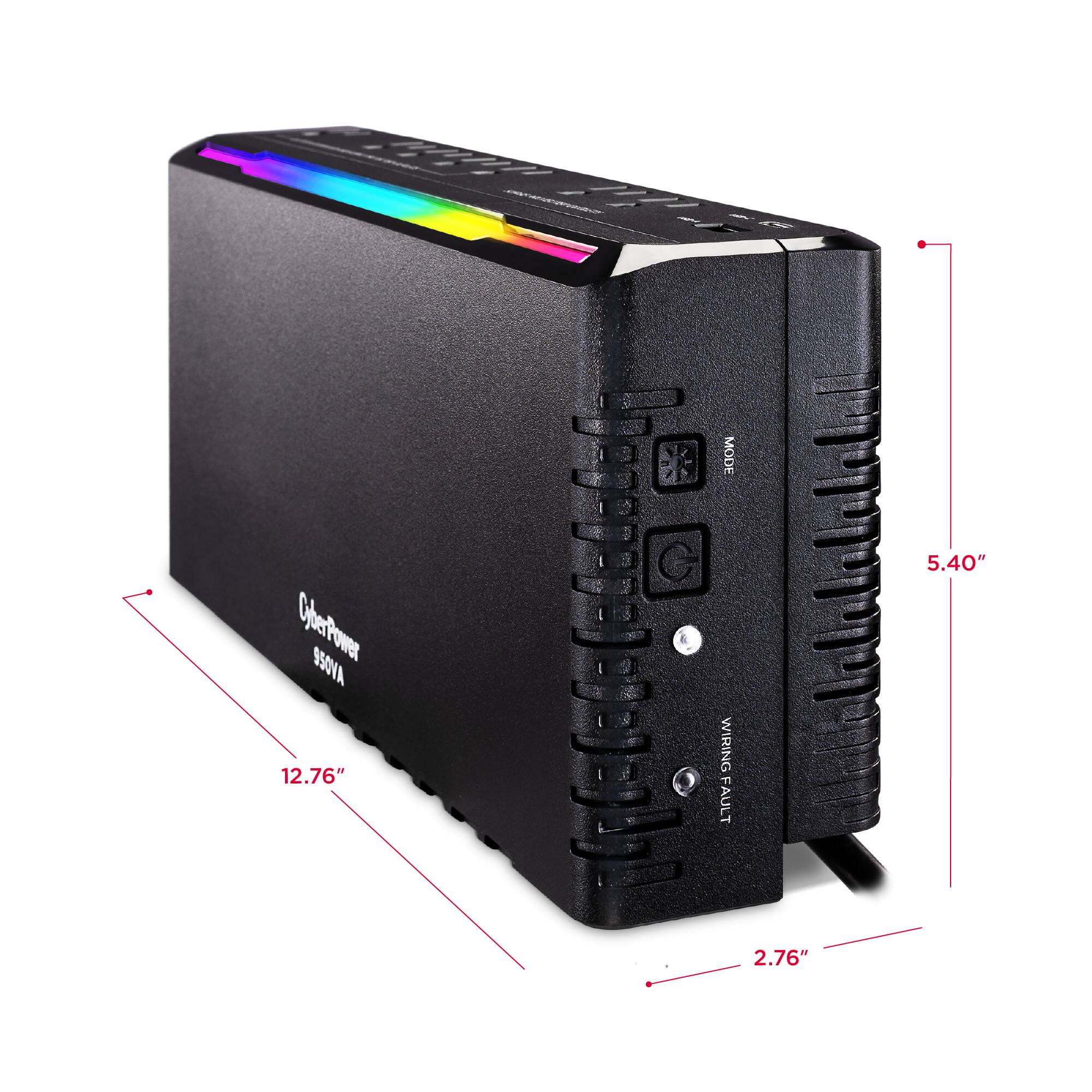 The text on the image reads: "CyberPower SSOVA 12.76" I I B & d G WIRING n AULT 5.40" 2.76"". The correct text should be: "CyberPower SSOVA 12.76" I I B & d G WIRING n AULT 5.40" 2.76"".