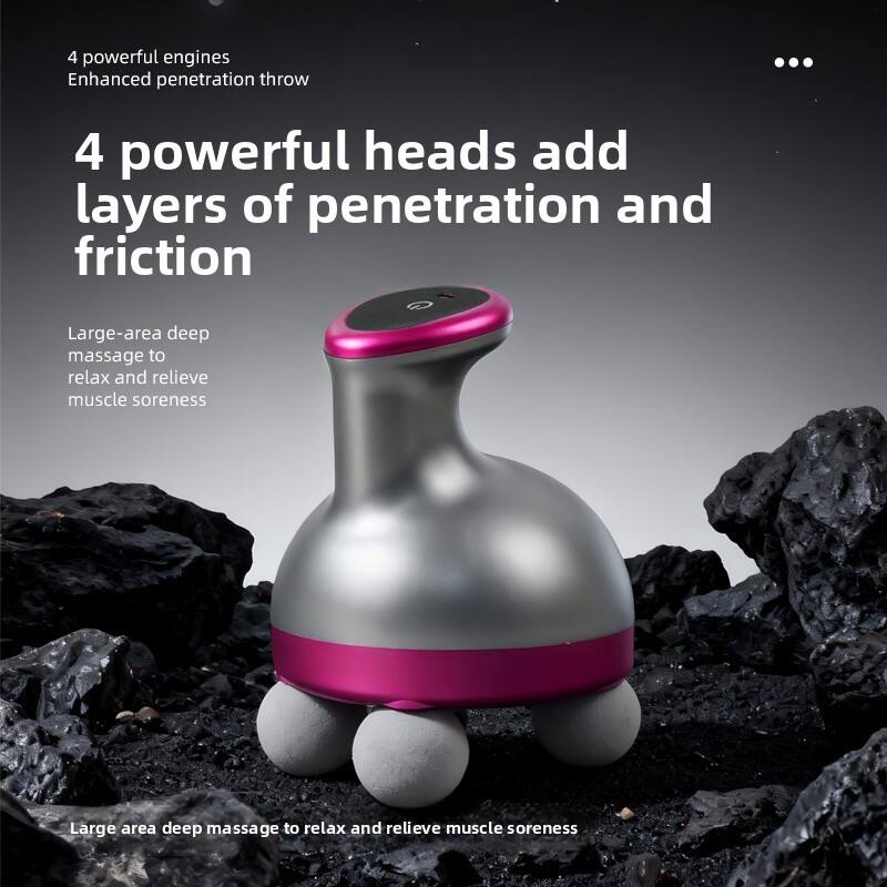 4 powerful engines  
Enhanced penetration throw  

4 powerful heads add layers of penetration and friction  

Large-area deep massage to relax and relieve muscle soreness  

Large area deep massage to relax and relieve muscle soreness