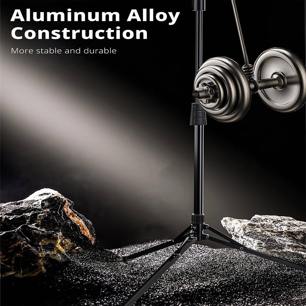 Aluminum Alloy Construction  
More stable and durable