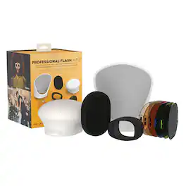 Live At Space - Magnetic Flash Diffuser Kit 2 – Lightweight Light Modifiers for Pro Photography - Default
