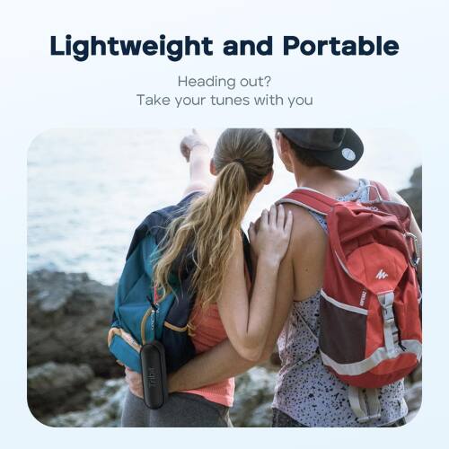 Lightweight and Portable

Heading out?  
Take your tunes with you