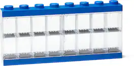 Room Copenhagen - LEGO Minifigure Stackable Display Case 16, Blue - Collectibles - Multicolor